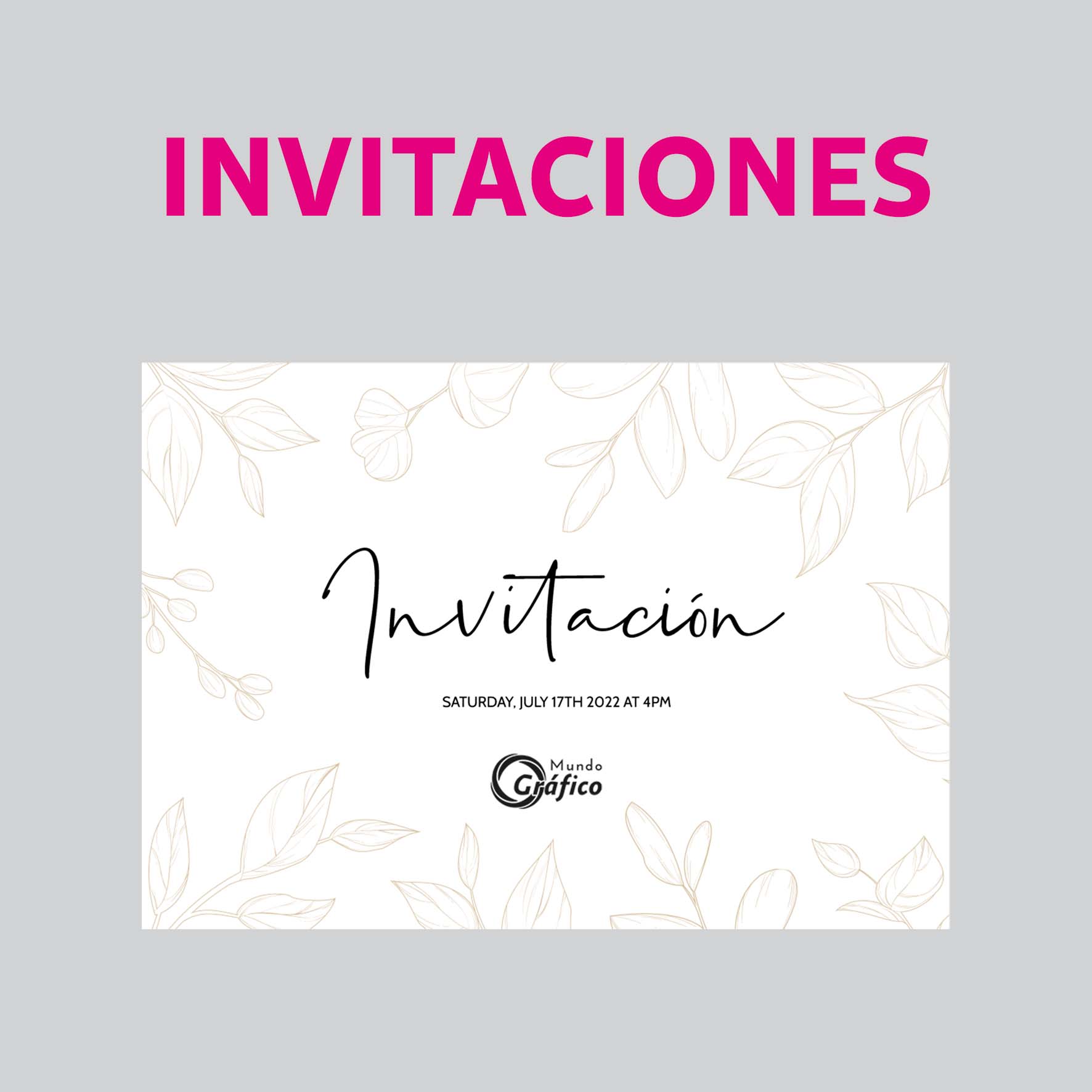 Invitaciones icono